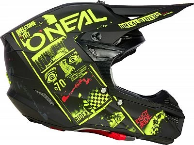 ONeal 5SRS Polyacrylite Attack S23, Crosshelm 10 ONeal 5SRS Polyacrylite Attack S23, Crosshelm – Bild 8