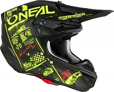 ONeal 5SRS Polyacrylite Attack S23, Crosshelm 12 ONeal 5SRS Polyacrylite Attack S23, Crosshelm – Bild 10