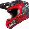 ONeal 5SRS HR V.22, Crosshelm -Professionelles Geschäft für Motorradausrüstung 5srs polyacrylite helmet hr v 22 black white xs 53 54cm 72302 0