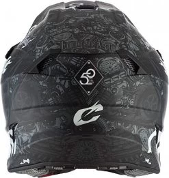 ONeal 5SRS HR V.22, Crosshelm -Professionelles Geschäft für Motorradausrüstung 5srs polyacrylite helmet hr v 22 black white xs 53 54cm 72302 2
