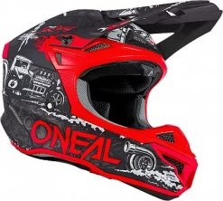 ONeal 5SRS HR V.22, Crosshelm -Professionelles Geschäft für Motorradausrüstung 5srs polyacrylite helmet hr v 22 black white xs 53 54cm 72302 5