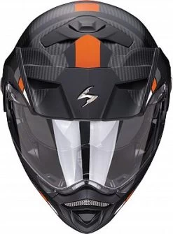 Scorpion ADX-2 Camino, Klapphelm -Professionelles Geschäft für Motorradausrüstung adx 2 camino schwarz silber rot xs 71812 5