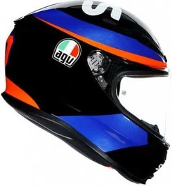 AGV K6 S Marini Sky Racing Team 2021, Integralhelm -Professionelles Geschäft für Motorradausrüstung agv k6 s marini sky racing team 2021 integralhelm 78231 3