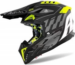 Airoh Aviator 3 Rampage, Crosshelm -Professionelles Geschäft für Motorradausrüstung aviator 3 rampage blue gloss xs 66719 2