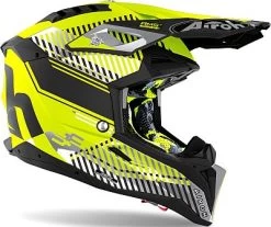 Airoh Aviator 3 Wave, Crosshelm -Professionelles Geschäft für Motorradausrüstung aviator 3 wave silver chrome xs 66720 5