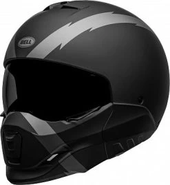 Bell Broozer Arc, Modularhelm -Professionelles Geschäft für Motorradausrüstung bell broozer helmet arc matte black gray size s 61766 14