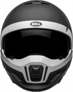Bell Broozer Cranium, Modularhelm -Professionelles Geschäft für Motorradausrüstung bell broozer helmet cranium matte black white size s 61768 6