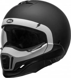 Bell Broozer Cranium, Modularhelm -Professionelles Geschäft für Motorradausrüstung bell broozer helmet cranium matte black white size s 61768 7