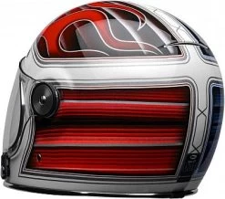 Bell Bullitt DLX SE Barracuda, Integralhelm -Professionelles Geschäft für Motorradausrüstung bell bullitt dlx helmet 63704 3