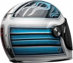 Bell Bullitt DLX SE Barracuda, Integralhelm -Professionelles Geschäft für Motorradausrüstung bell bullitt dlx helmet 63704 5