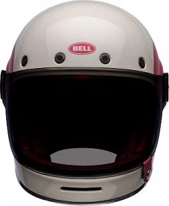 Bell Bullitt TT Vintage, Integralhelm -Professionelles Geschäft für Motorradausrüstung bell helmet bullitt tt vintage wht 73876 12