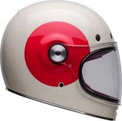Bell Bullitt TT Vintage, Integralhelm -Professionelles Geschäft für Motorradausrüstung bell helmet bullitt tt vintage wht 73876 7