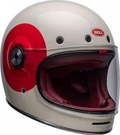 Bell Bullitt TT Vintage, Integralhelm -Professionelles Geschäft für Motorradausrüstung bell helmet bullitt tt vintage wht 73876 9