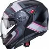 Caberg Duke X Tour, Klapphelm -Professionelles Geschäft für Motorradausrüstung caberg helm duke x tour matt schwarz anthrazit fuchsia groesse m 79534 0
