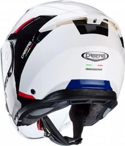 Caberg Flyon II Boss, Jethelm -Professionelles Geschäft für Motorradausrüstung caberg helm flyon ii boss weiss schwarz rot blau groesse l 79743 4