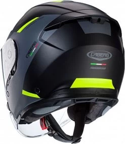 Caberg Flyon II Boss, Jethelm -Professionelles Geschäft für Motorradausrüstung caberg helm flyon ii boss weiss schwarz rot blau groesse l 79743 6