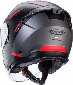 Caberg Flyon II Boss, Jethelm -Professionelles Geschäft für Motorradausrüstung caberg helm flyon ii boss weiss schwarz rot blau groesse l 79743 7