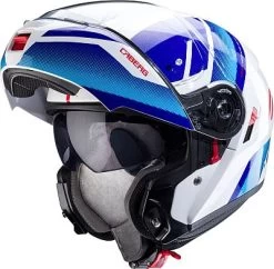 Caberg Levo X Manta, Klapphelm -Professionelles Geschäft für Motorradausrüstung caberg helm levo x manta weiss anthrazit rot groesse 2xl 79524 14