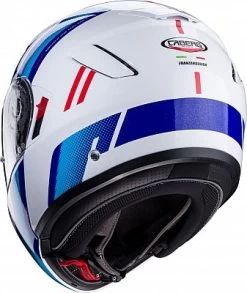 Caberg Levo X Manta, Klapphelm -Professionelles Geschäft für Motorradausrüstung caberg helm levo x manta weiss anthrazit rot groesse 2xl 79524 6