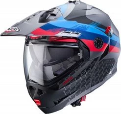 Caberg Tourmax X Sarabe, Klapphelm -Professionelles Geschäft für Motorradausrüstung caberg helm tourmax x sarabe matt gun metallic schwarz rot groe 79741 7