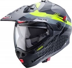 Caberg Tourmax X Sarabe, Klapphelm -Professionelles Geschäft für Motorradausrüstung caberg helm tourmax x sarabe matt gun metallic schwarz rot groe 79741 8