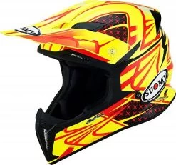 Suomy X-Wing Duel, Crosshelm -Professionelles Geschäft für Motorradausrüstung casco x wing duel red yellow xs 66952 18