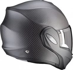 Scorpion EXO-Tech Evo Carbon Solid, Modularhelm -Professionelles Geschäft für Motorradausrüstung exo tech evo carbon solid schwarz xs 77941 5