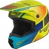 Fly Racing Kinetic Drift, Crosshelm Kinder -Professionelles Geschäft für Motorradausrüstung fly helmet ece kinetic drift black charcoal youth 52 yl 73206 0