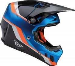 Fly Racing Formula CC Driver, Crosshelm -Professionelles Geschäft für Motorradausrüstung fly helmet formula cc driver black blue white 60 l 73199 10