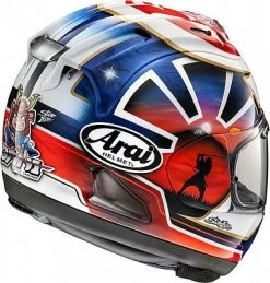 Arai RX-7V Evo Pedrosa Spirit, Integralhelm -Professionelles Geschäft für Motorradausrüstung helmet arai rx 7v evo pedrosa spirit blue 73291 2