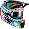 Leatt 8.5 Aqua S22, Crosshelm -Professionelles Geschäft für Motorradausrüstung helmet kit moto 8 5 v22 71603 0