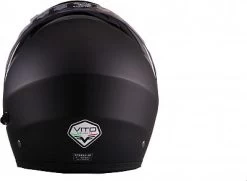 Vito Lanzetti, Klapphelm -Professionelles Geschäft für Motorradausrüstung helmet vito flip up lanzetti matte black 75408 2
