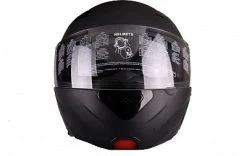 Vito Lanzetti, Klapphelm -Professionelles Geschäft für Motorradausrüstung helmet vito flip up lanzetti matte black 75408 5