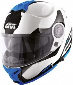 Givi X.21 Challenger Spirit, Klapphelm -Professionelles Geschäft für Motorradausrüstung hps hx21 klapphelm grafik challenger spirit matt blau dunkelblau 66459 19