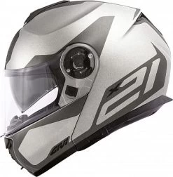Givi X.21 Challenger Spirit, Klapphelm -Professionelles Geschäft für Motorradausrüstung hps hx21 klapphelm grafik challenger spirit matt blau dunkelblau 66459 3