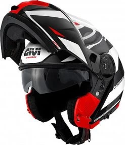 Givi X.21 Evo Number, Klapphelm -Professionelles Geschäft für Motorradausrüstung hps x 21 evo graphic gr 54 xs schwarz weiss rot 80873 13