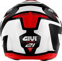 Givi X.21 Evo Number, Klapphelm -Professionelles Geschäft für Motorradausrüstung hps x 21 evo graphic gr 54 xs schwarz weiss rot 80873 18