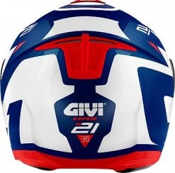 Givi X.21 Evo Number, Klapphelm -Professionelles Geschäft für Motorradausrüstung hps x 21 evo graphic gr 54 xs schwarz weiss rot 80873 19