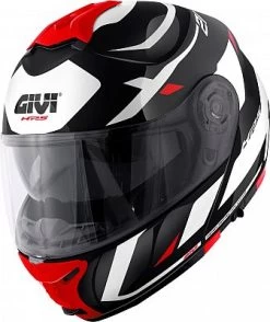 Givi X.21 Evo Number, Klapphelm -Professionelles Geschäft für Motorradausrüstung hps x 21 evo graphic gr 54 xs schwarz weiss rot 80873 7