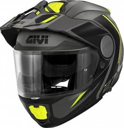 Givi X.27 Tourer Graphic, Klapphelm -Professionelles Geschäft für Motorradausrüstung hps x 27 tourer graphic gr 54 xs schwarz rot 80870 4