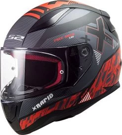 LS2 FF353 Rapid Xtreet, Integralhelm -Professionelles Geschäft für Motorradausrüstung ls2 ff353 rapid xtreet matt black red 3xl 72037 1