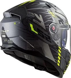 LS2 FF811 Vector II Techbot, Integralhelm -Professionelles Geschäft für Motorradausrüstung ls2 ff811 vector ii techbot m titan h v yell 06 3xl 75934 2