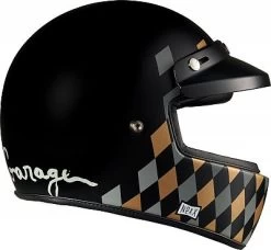 Nexx X.G100 Checkmate, Integralhelm -Professionelles Geschäft für Motorradausrüstung nexx x g100 checkmate classic creme l 72571 3