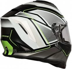 Origine Dinamo Galaxi, Integralhelm -Professionelles Geschäft für Motorradausrüstung origine helmets dinamo galaxi white black matt 60 l 68587 3