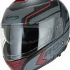 Rocc 981, Klapphelm -Professionelles Geschäft für Motorradausrüstung rocc 981 klapphelm mattschwarz rot gr xs 72456 0