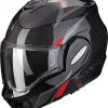 Scorpion EXO-Tech Evo Carbon Top, Modularhelm -Professionelles Geschäft für Motorradausrüstung scorpion exo tech evo carbon top modularhelm 77943 0
