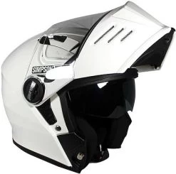 Simpson Darksome Solid, Klapphelm -Professionelles Geschäft für Motorradausrüstung simpson darksome solid klapphelm 53652 4
