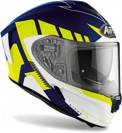 Airoh Spark Rise, Integralhelm -Professionelles Geschäft für Motorradausrüstung spark rise blue yellow matt xs 72740 4