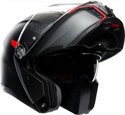 AGV Tourmodular Frequency, Klapphelm -Professionelles Geschäft für Motorradausrüstung tourmodular agv e2206 multi mplk frequency matt gunmetal red 71948 14