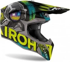 Airoh Wraap Alien, Crosshelm -Professionelles Geschäft für Motorradausrüstung wraap alien yellow matt xs 72760 2